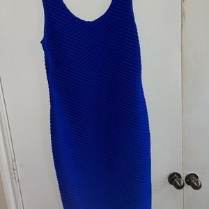 Blue bodycon